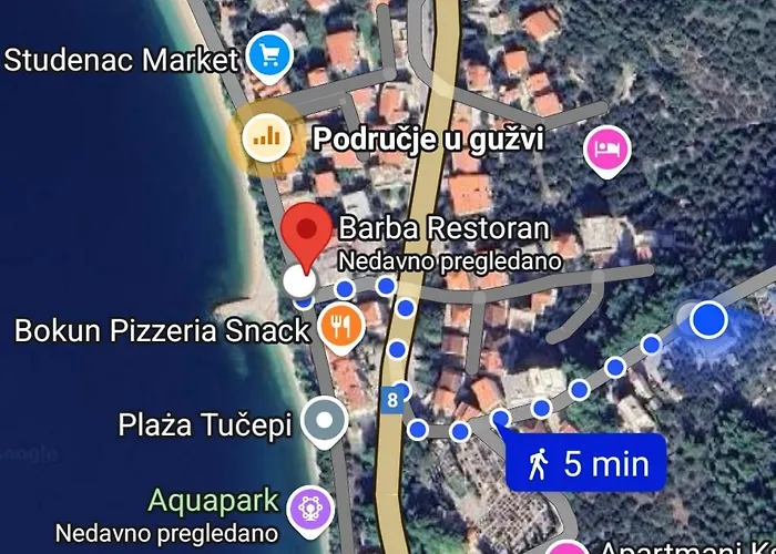 Blue Dream - La Luna Apartment Tučepi